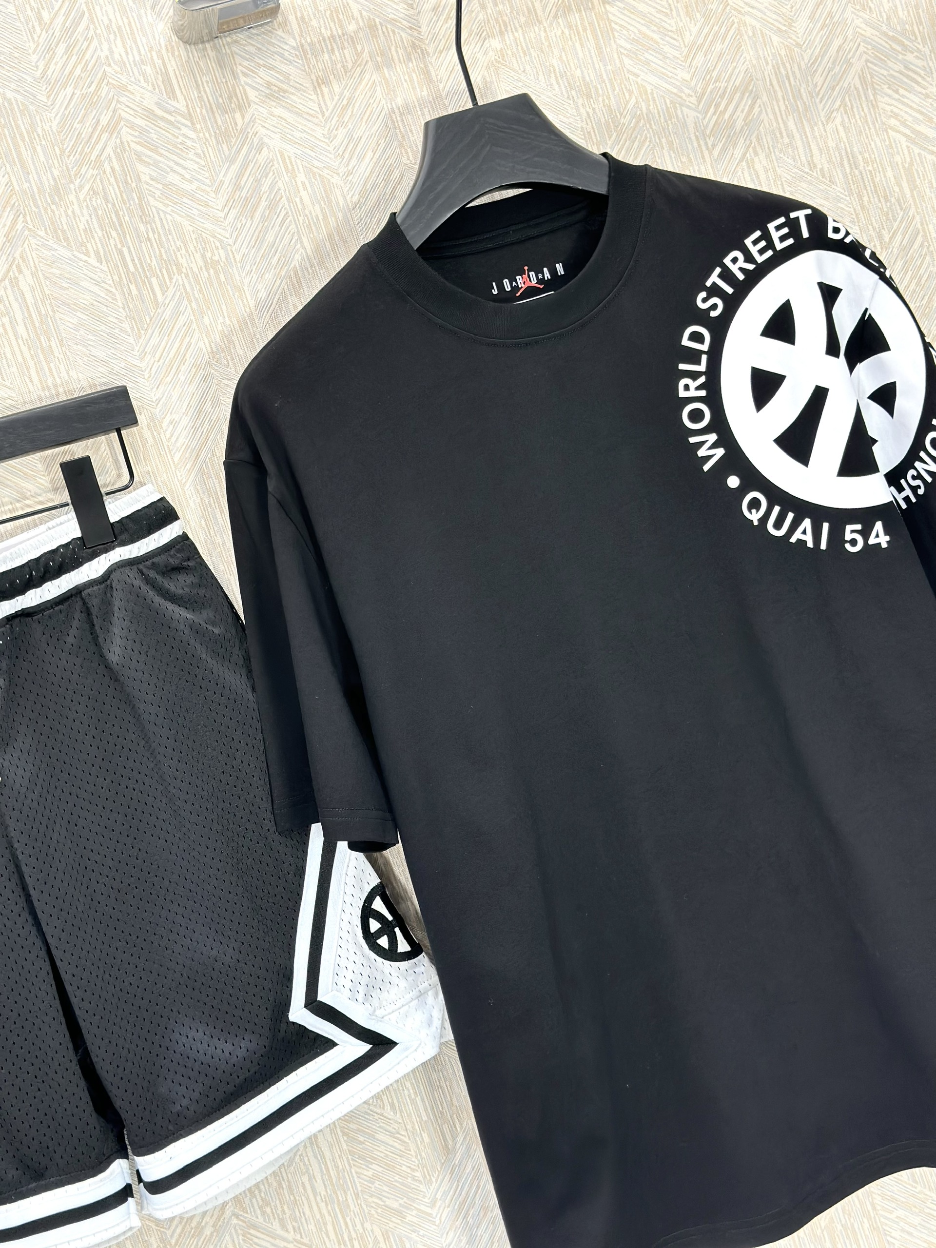 Bộ, Set hè Nike Jordan NJ phối màu logo bóng rổ Like Auth on web VTN